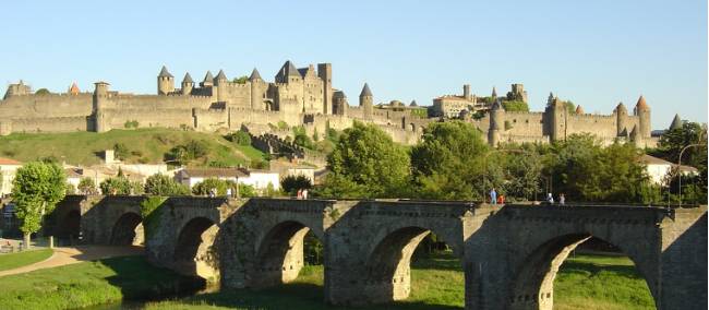 The medieval citadel, La Cité, at Carcassonne | dit photo OMT Carcassonne