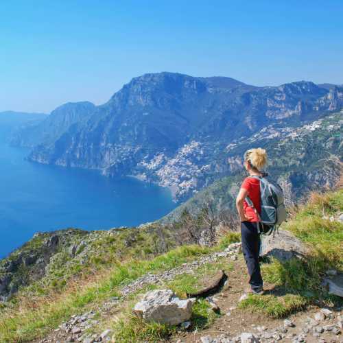 Soak up the Path of the Gods, the famous trail on the Amalfi Coast.